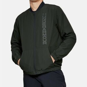 NWT Under Armour Men's Unstoppable Essential Bomber Jacket (Olive) Size XL